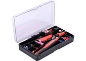 Extol Premium 8831126 Kliešte odizolovacie a krimpovacie s konektormi, pre káble 0,2-6,0mm2