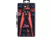 Extol Premium 8831126 Kliešte odizolovacie a krimpovacie s konektormi, pre káble 0,2-6,0mm2