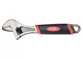 Extol Premium 8816304 Kľúč nastaviteľný 200mm/8", pogumovaná rukoväť, poniklovaný