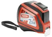Extol Premium 8821007 Meter zvinovací 7,5mx25mm, pogumovaný, nylónová ochrana, autostop