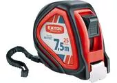 Extol Premium 8821027 Meter zvinovací, pogumovaný, 1x brzda, 7,5m, šírka pásu 25mm