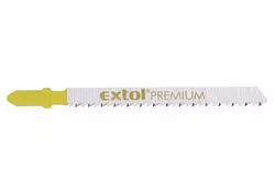 Extol Premium 8805001 List pílový do priamočiarej pílky 5ks, HCS 75mm