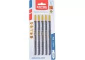 Extol Premium 8805012 List pílový do priamočiarej pílky 5ks, HCS 126mm
