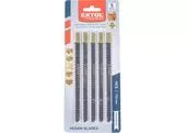 Extol Premium 8805512 List pílový do priamočiarej pílky 5ks, HCS 126mm