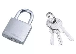 Extol Craft 77010 Zámok visací liatinový, 3 kľúče, 32mm