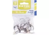 Extol Craft 70501 Spony hadicové antikorové 10ks, 10-16mm