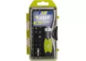 Extol Craft 53092 Skrutkovač na bity račňový, magnetický, 38-dielna sada