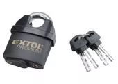 Extol Premium 8857760 Zámok visací bezpečnostný vodeodolný, 4 kľúče, 60mm
