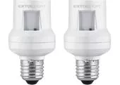 Extol Light 43810 Objímka diaľkovo IR ovládaná, 2ks