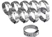 Extol Premium 8865178 Spona na 1/2" pneumatickú hadicu, 10ks, pr. 17.8mm - 21.0mm, antikoro