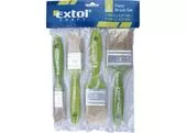 Extol Craft 91510 Ploché štetce 4-dielna sada