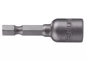 Fortum 4741610 Nástrčná magnetická hlavica so 6-hrannou stopkou 1/4’’, 10x48mm, CrV