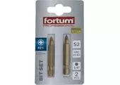 Fortum 4741381 Krížový bit 2ks, PZ 1x50mm, S2