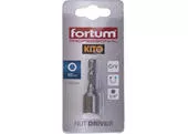 Fortum 4741608 Nástrčná magnetická hlavica so 6-hrannou stopkou 1/4’’, 8x48mm, CrV