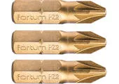 Fortum 4741372 Krížový bit 3ks, PZ 2x25mm, S2
