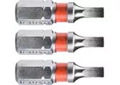 Fortum 4741103 Plochý bit 3ks, 3x25mm, S2