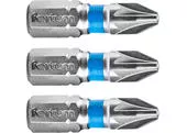 Fortum 4741302 Krížový bit 3ks, PZ 2x25mm, S2