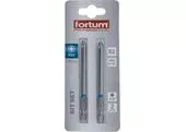 Fortum 4741322 Krížový bit 3ks, 3x25mm, S2