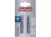 Fortum 4741313 Krížový bit 2ks, PZ 3x50mm, S2