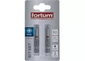 Fortum 4741212 Krížový bit 2ks, PH 2x50mm, S2