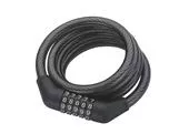 Strend Pro 252260 Zámok na bicykel, 5 číselný kód ZOLI 84620, 10 mm x 120 cm