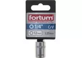 Fortum 4701412 Nástrčná hlavica 12mm, 1/4”